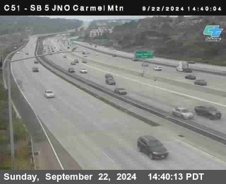 SB 5 at Carmel Mountain Rd.