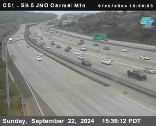 SB 5 at Carmel Mountain Rd.