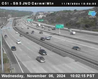 SB 5 at Carmel Mountain Rd.