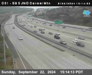 SB 5 at Carmel Mountain Rd.