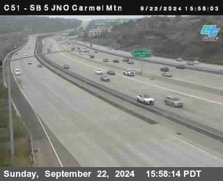 SB 5 at Carmel Mountain Rd.