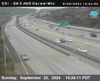 SB 5 at Carmel Mountain Rd.