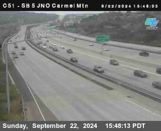 SB 5 at Carmel Mountain Rd.