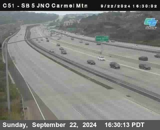 SB 5 at Carmel Mountain Rd.