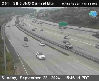 SB 5 at Carmel Mountain Rd.