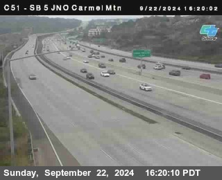 SB 5 at Carmel Mountain Rd.