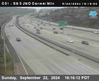 SB 5 at Carmel Mountain Rd.