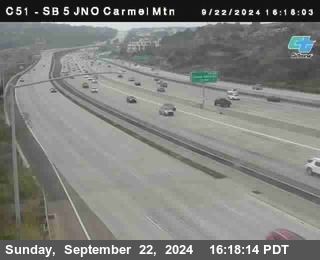 SB 5 at Carmel Mountain Rd.