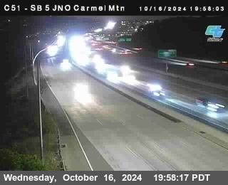 SB 5 at Carmel Mountain Rd.