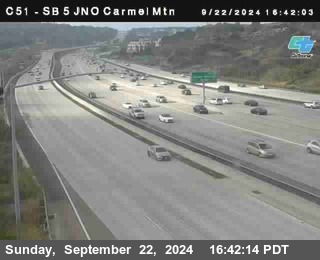 SB 5 at Carmel Mountain Rd.