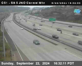 SB 5 at Carmel Mountain Rd.