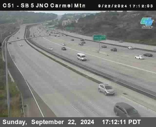 SB 5 at Carmel Mountain Rd.