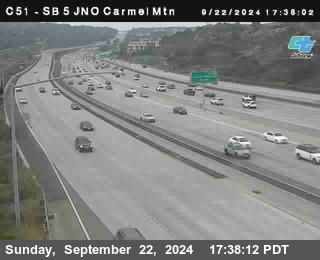 SB 5 at Carmel Mountain Rd.