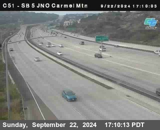 SB 5 at Carmel Mountain Rd.