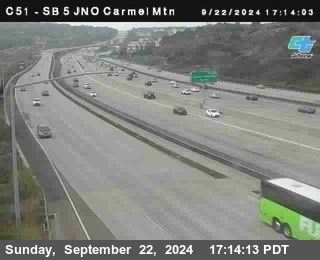 SB 5 at Carmel Mountain Rd.