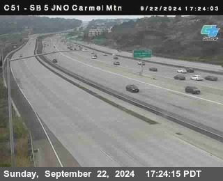 SB 5 at Carmel Mountain Rd.