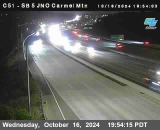 SB 5 at Carmel Mountain Rd.