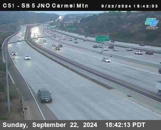 SB 5 at Carmel Mountain Rd.