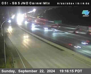 SB 5 at Carmel Mountain Rd.