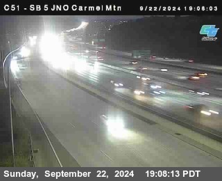 SB 5 at Carmel Mountain Rd.