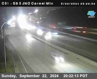 SB 5 at Carmel Mountain Rd.