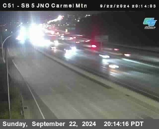 SB 5 at Carmel Mountain Rd.