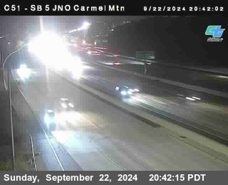 SB 5 at Carmel Mountain Rd.