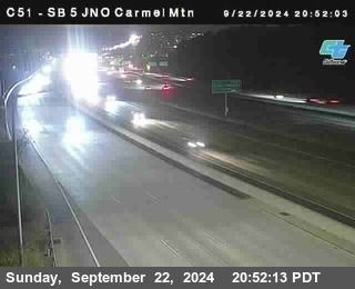 SB 5 at Carmel Mountain Rd.