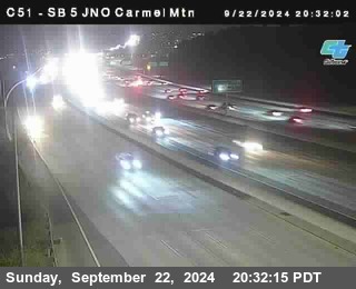 SB 5 at Carmel Mountain Rd.