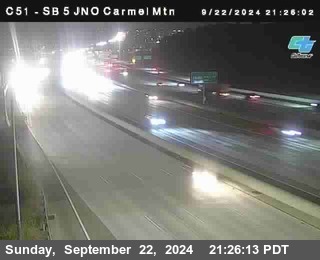 SB 5 at Carmel Mountain Rd.