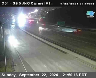 SB 5 at Carmel Mountain Rd.