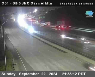 SB 5 at Carmel Mountain Rd.