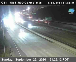 SB 5 at Carmel Mountain Rd.