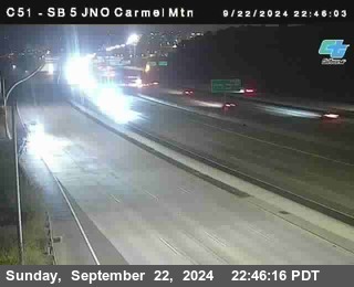 SB 5 at Carmel Mountain Rd.