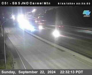 SB 5 at Carmel Mountain Rd.