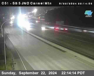 SB 5 at Carmel Mountain Rd.