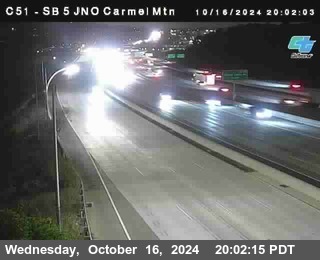 SB 5 at Carmel Mountain Rd.