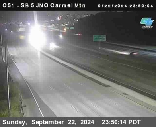 SB 5 at Carmel Mountain Rd.