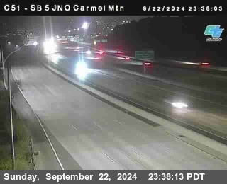 SB 5 at Carmel Mountain Rd.