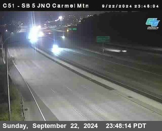 SB 5 at Carmel Mountain Rd.