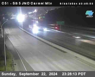 SB 5 at Carmel Mountain Rd.