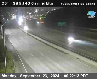 SB 5 at Carmel Mountain Rd.