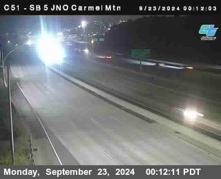 SB 5 at Carmel Mountain Rd.