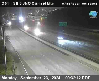 SB 5 at Carmel Mountain Rd.