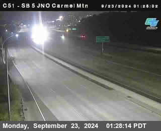 SB 5 at Carmel Mountain Rd.