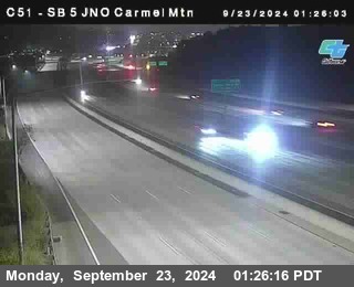 SB 5 at Carmel Mountain Rd.