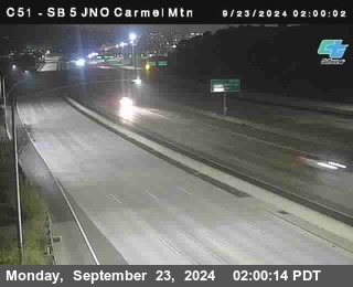 SB 5 at Carmel Mountain Rd.