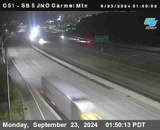 SB 5 at Carmel Mountain Rd.