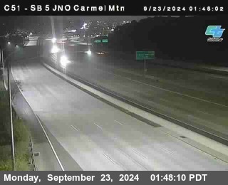 SB 5 at Carmel Mountain Rd.