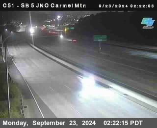 SB 5 at Carmel Mountain Rd.